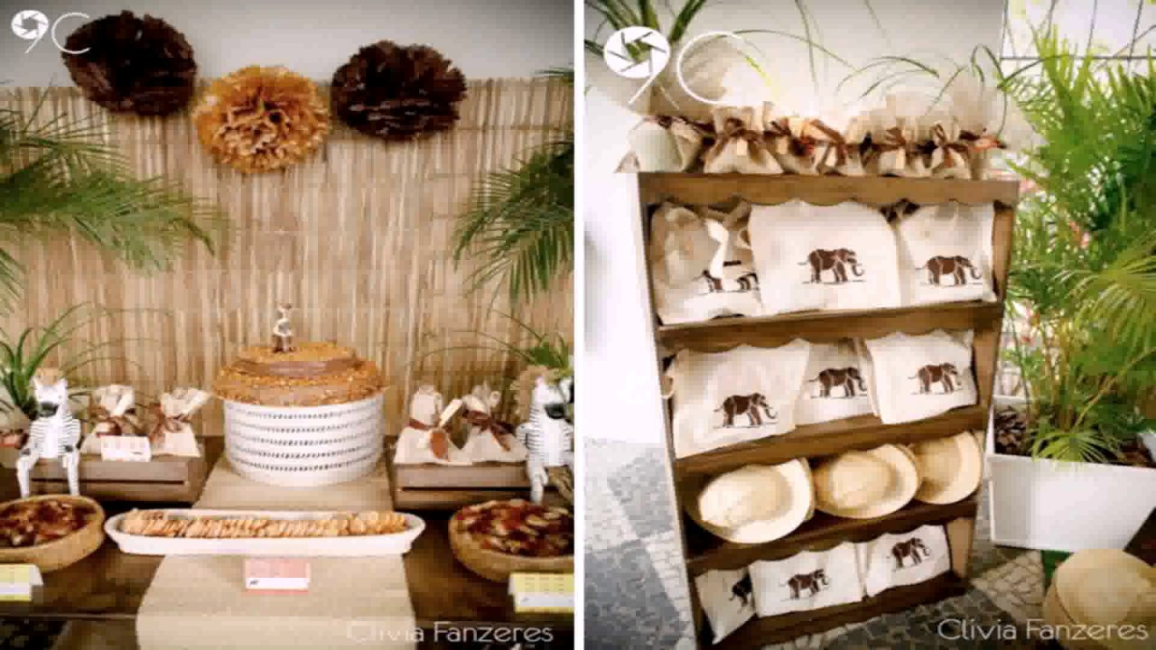 DIY Jungle Theme Decorations
 Diy Jungle Party Decorations Gif Maker DaddyGif see