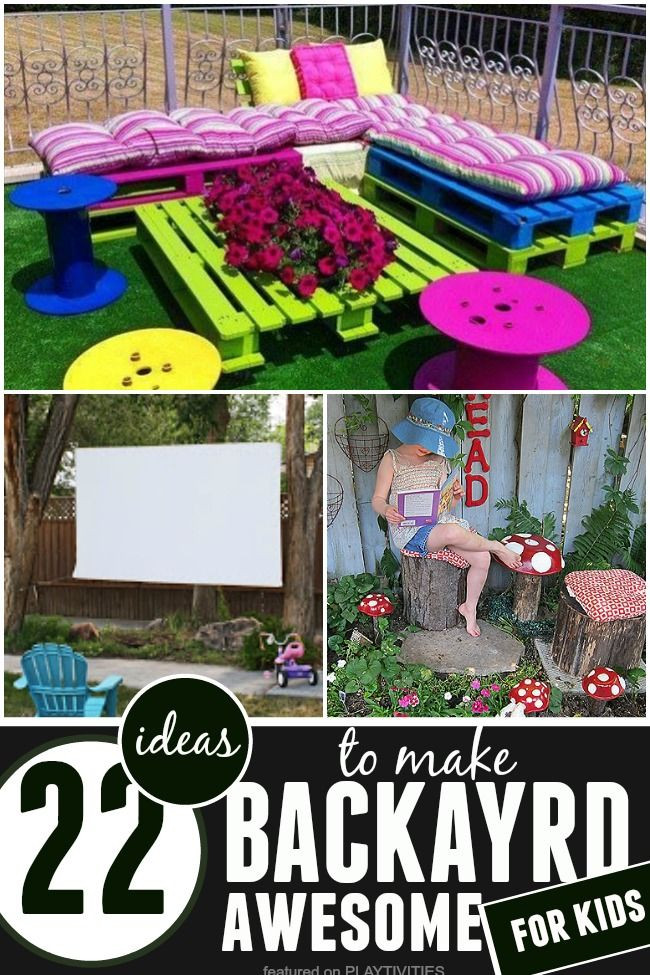 DIY Kids Backyard
 DIY Backyard Ideas For Kids