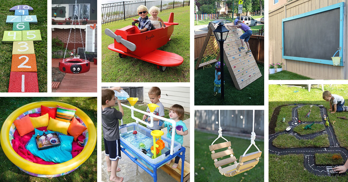 DIY Kids Backyard
 34 Best DIY Backyard Ideas and Designs for Kids in 2019
