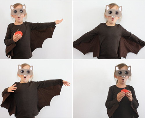 Diy Kids Bat Costume
 DIY Bat Costume