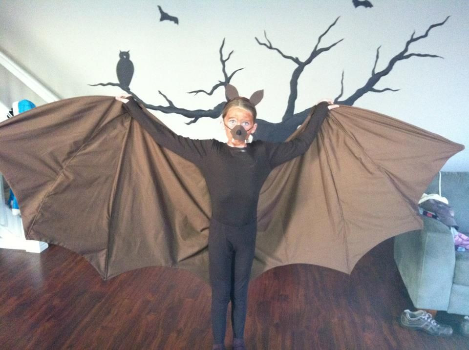DIY Kids Bat Costume
 Fruit Bat costume