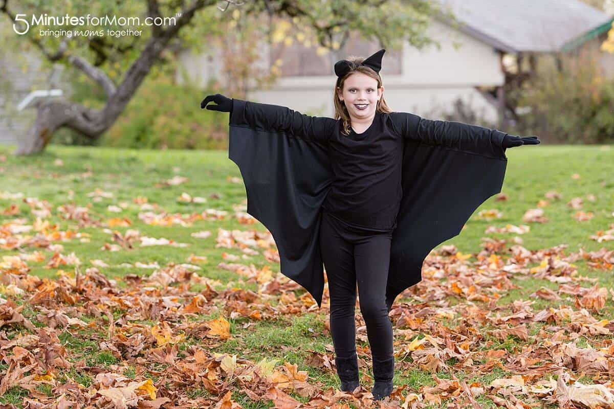 Diy Kids Bat Costume
 DIY Bat Costume 5 Minutes for Mom
