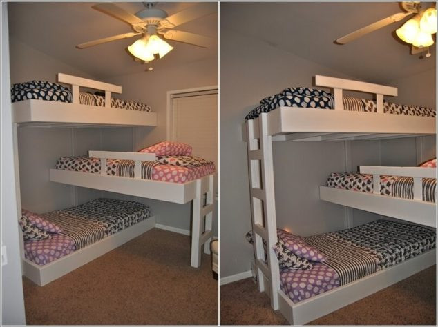 DIY Kids Bunk Bed
 13 of The Mind Blowing DIY Bunk Bed for Kids