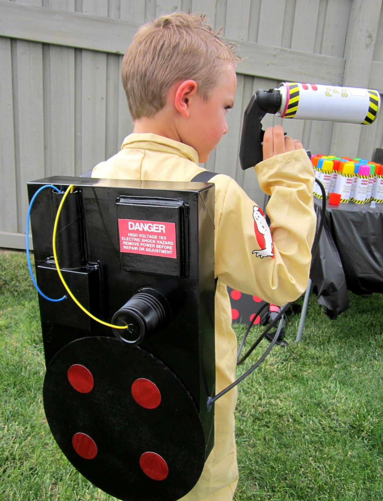 DIY Kids Ghostbuster Costume
 Sweeten Your Day Events Kids GB Proton Pack Tutorial