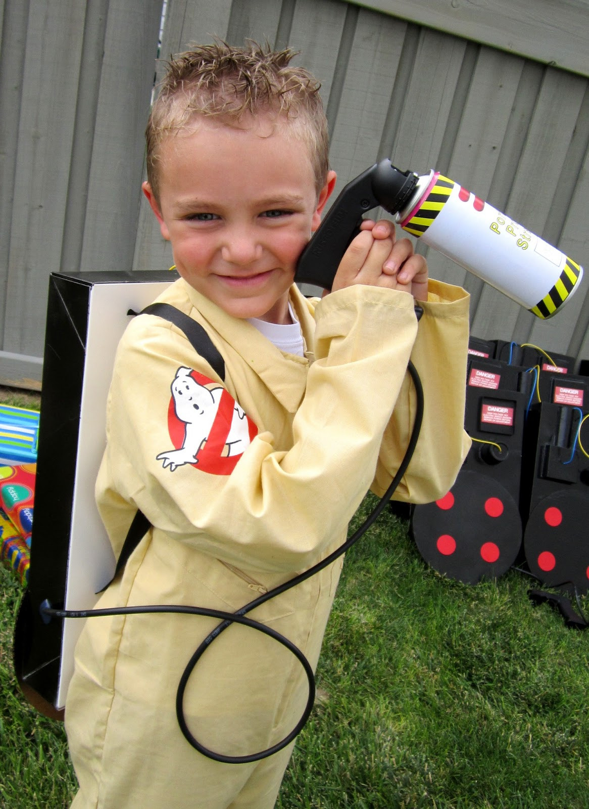 DIY Kids Ghostbuster Costume
 Sweeten Your Day Events Kids GB Proton Pack Tutorial