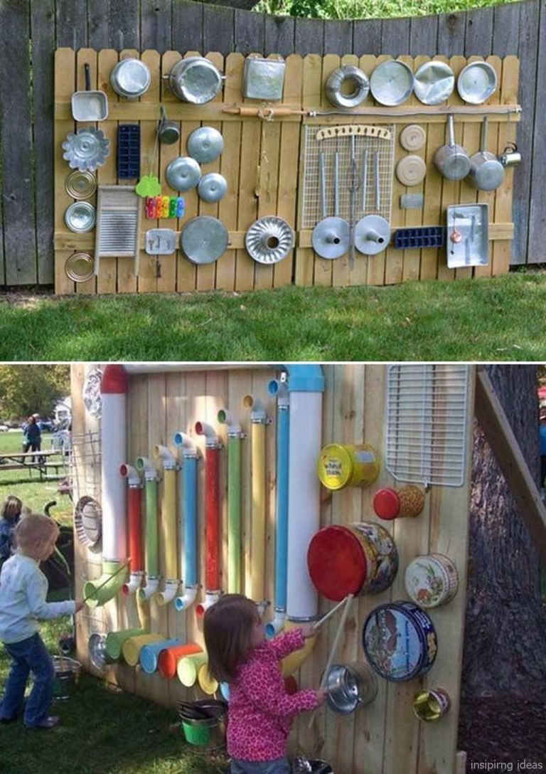 DIY Kids Outdoor Play Area
 Fun DIY Playground Ideas 052