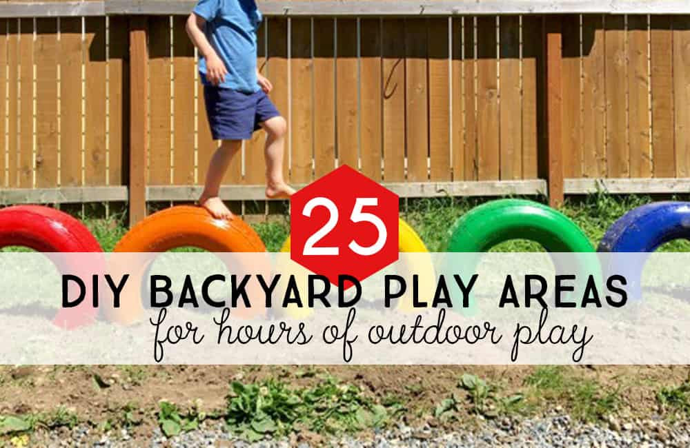DIY Kids Outdoor Play Area
 25 Fun DIY Backyard Play Areas The Kids Will Love