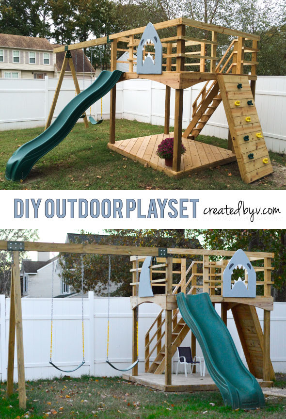 DIY Kids Playground
 15 Awesome Backyard DIY Projects