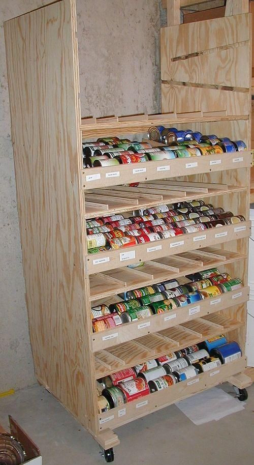 Diy Kitchen Cabinet Organizers
 How To Make Your Own Pantry Furniture — My Family Survival