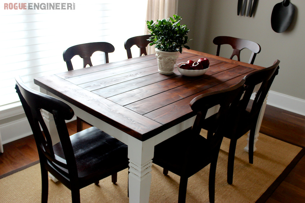 diy tall kitchen table plans