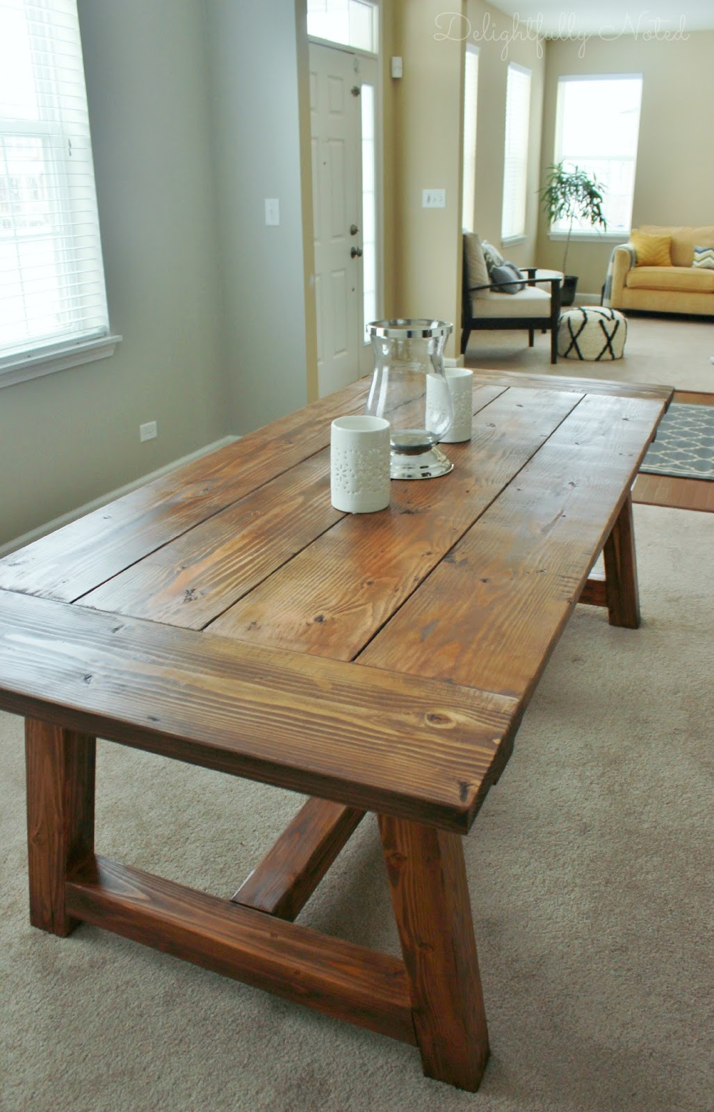 DIY Kitchen Table Plans
 Holy Cannoli We Built a Farmhouse Dining Room Table
