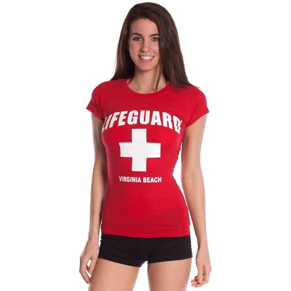 DIY Lifeguard Costume
 Lifeguard Shirt $12