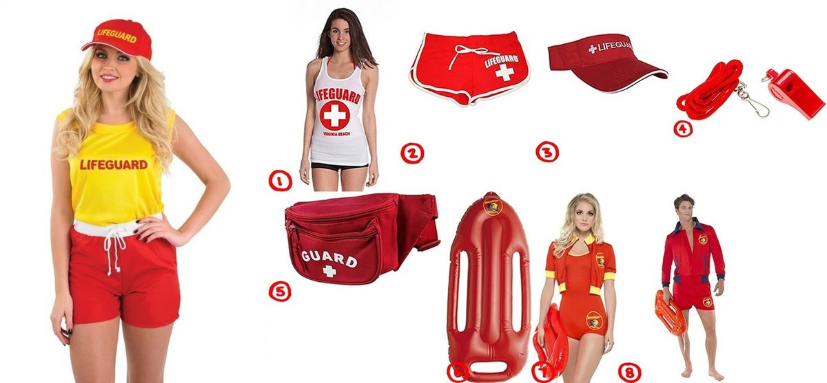 DIY Lifeguard Costume
 Dress Like Lifeguard Costume for Halloween 2018
