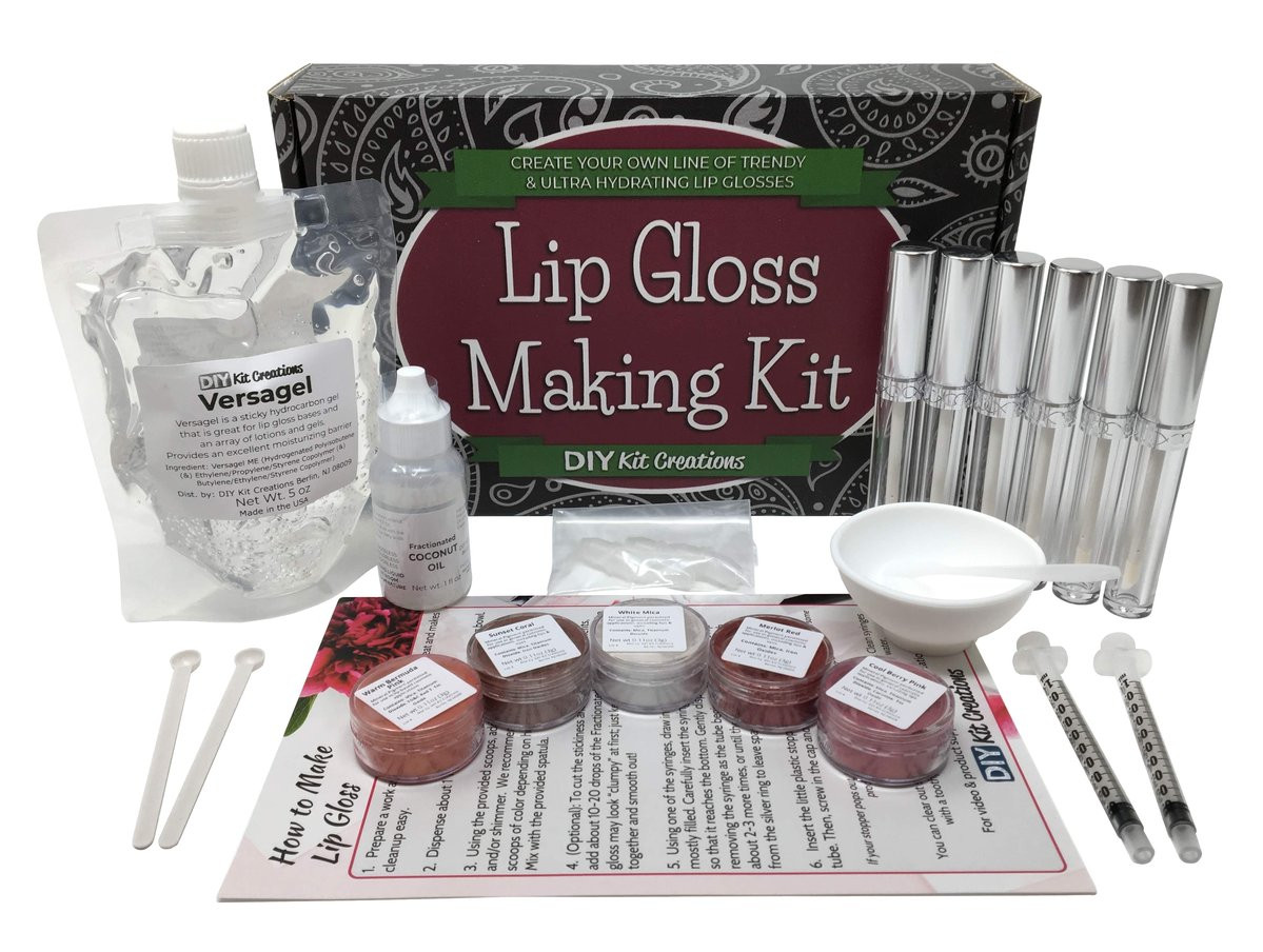 DIY Lip Gloss Kits
 DIY Lip Gloss Making Kit
