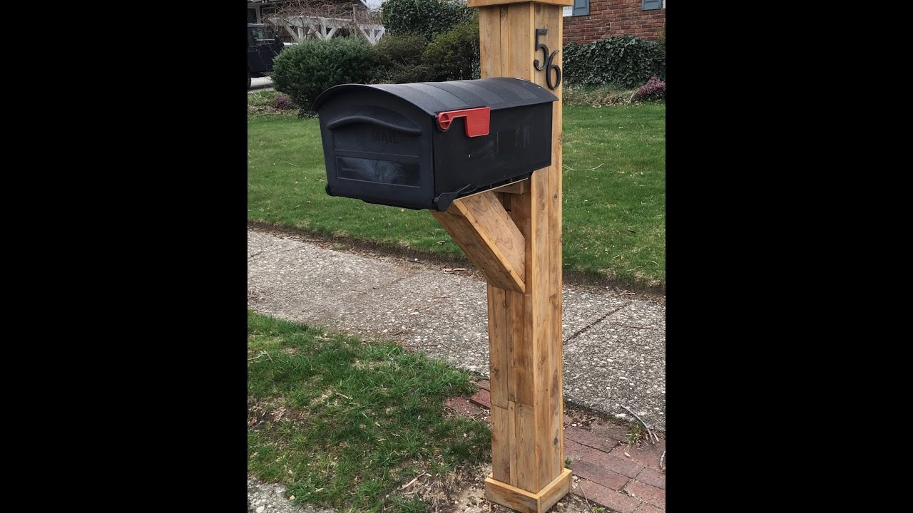 DIY Mailbox Post
 DIY Mailbox Post