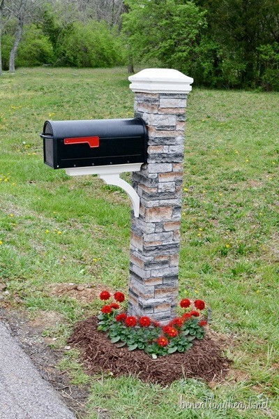 DIY Mailbox Post
 DIY Mailbox Ideas