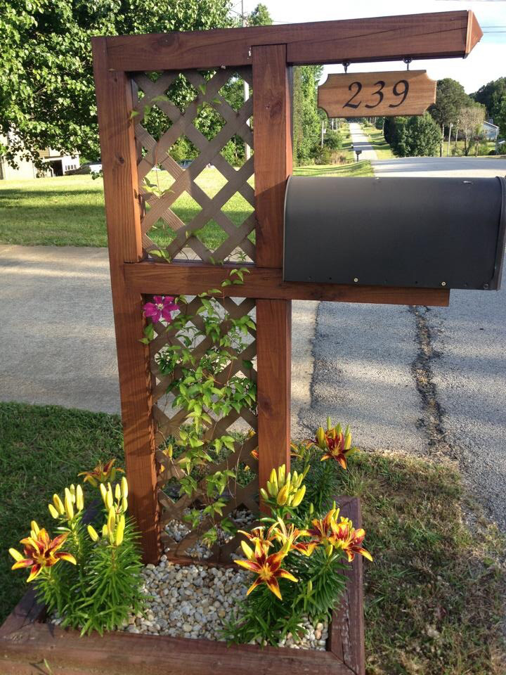 DIY Mailbox Post
 17 Diy Mailbox Ideas are sure to promote the appeal Home