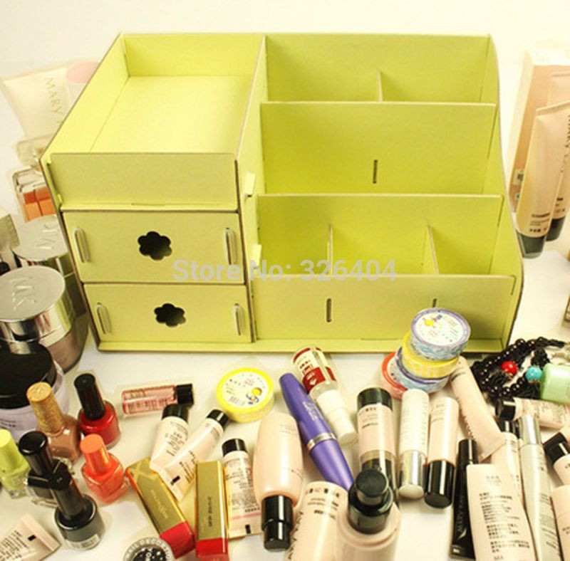 DIY Makeup Boxes
 Diy Makeup Organizer Cardboard diy makeup organizer