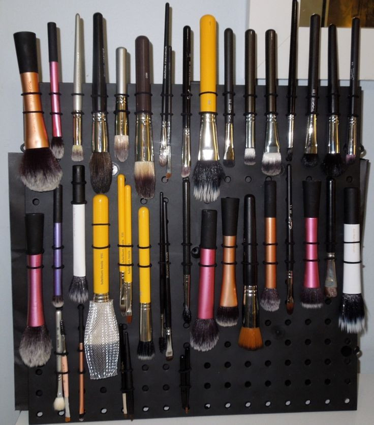 DIY Makeup Brush Drying Rack
 diy makeup brush drying rack makeup