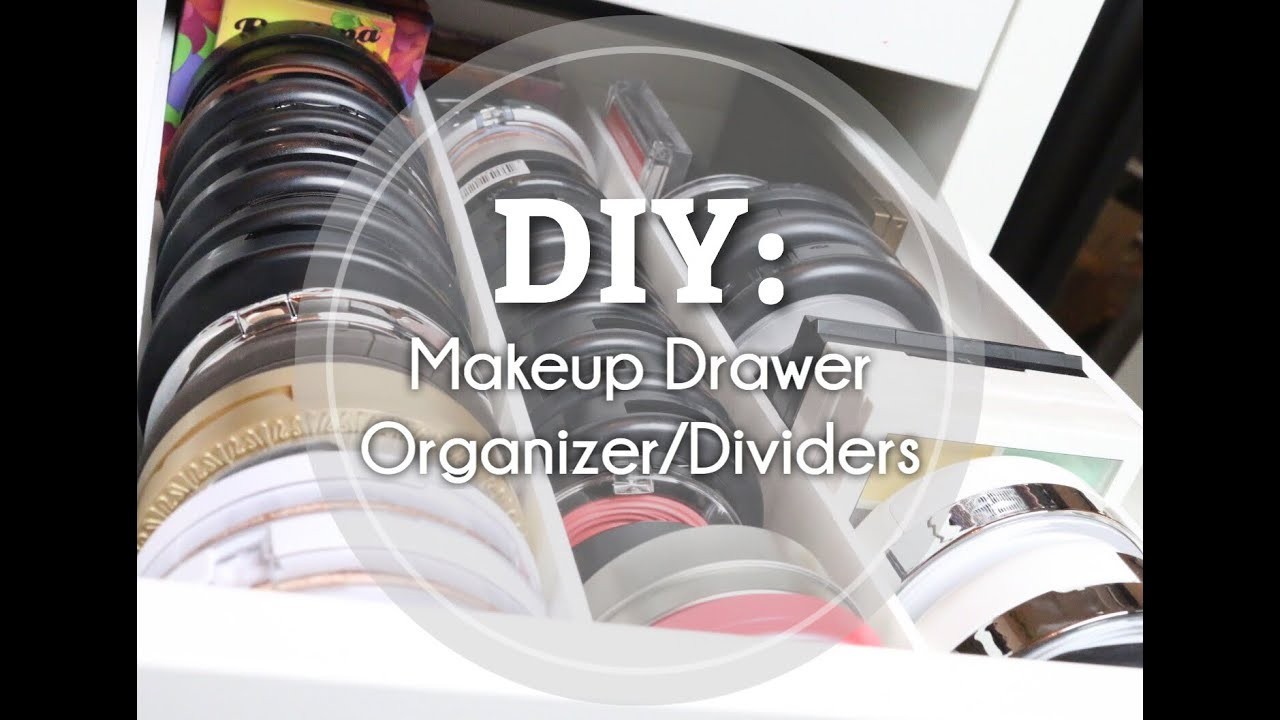 DIY Makeup Drawer Organizer
 DIY Makeup Drawer Organizer Divider