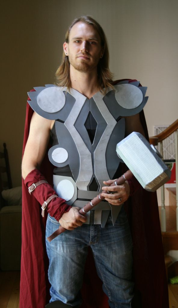 DIY Marvel Costumes
 How to Make a Thor Costume 4 Steps with