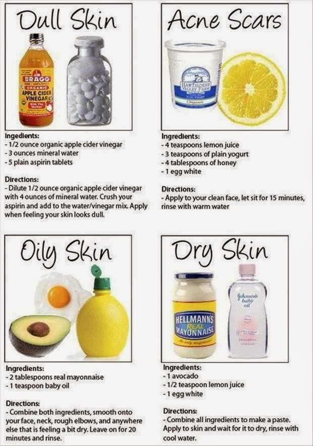 DIY Masks For Acne
 Health & nutrition tips Homemade Face Mask Recipes