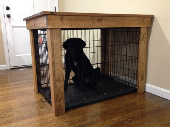DIY Metal Dog Crate
 How to dress up a dog crate malelivingspace