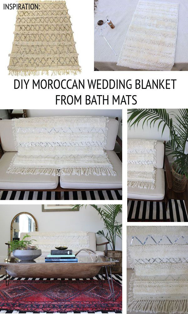 DIY Moroccan Wedding Blanket
 Trend I m Loving Moroccan Wedding Blankets