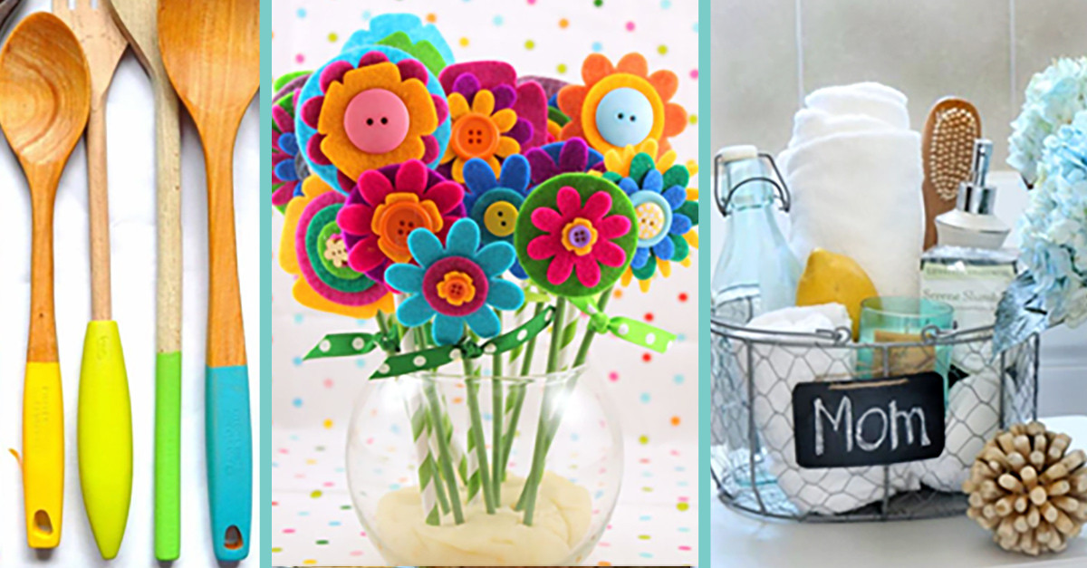 DIY Mothers Day Gifts Easy
 34 Easy DIY Mothers Day Gifts That Are Sure To Melt Her Heart