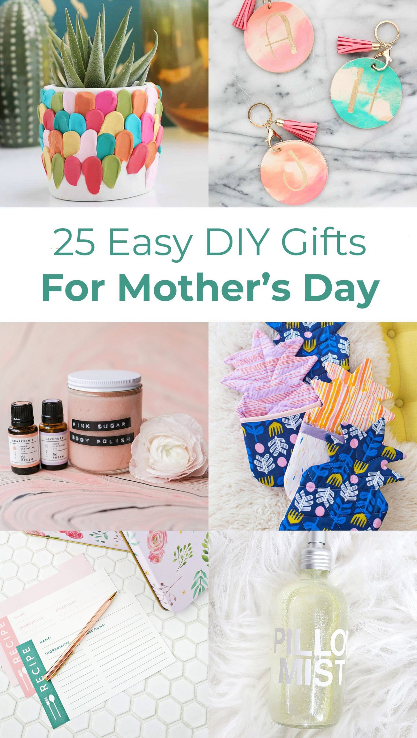 DIY Mothers Day Gifts Easy
 25 Easy DIY Gift Ideas For Mother s Day A Beautiful Mess