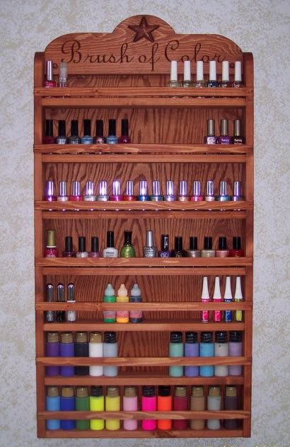 DIY Nail Polish Rack
 DIY Nail Polish Rack Good Ideas and Tips