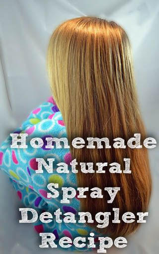 DIY Natural Hair
 Natural Hair Detangling Spray Chemical Free DIY Recipe