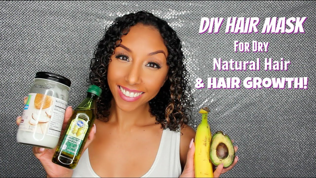 DIY Natural Hair
 DIY Hair Mask for Dry Natural Hair and Hair Growth