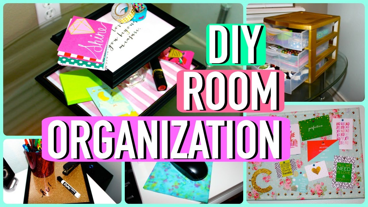 DIY Organization Room
 DIY ROOM ORGANIZATION AND STORAGE IDEAS