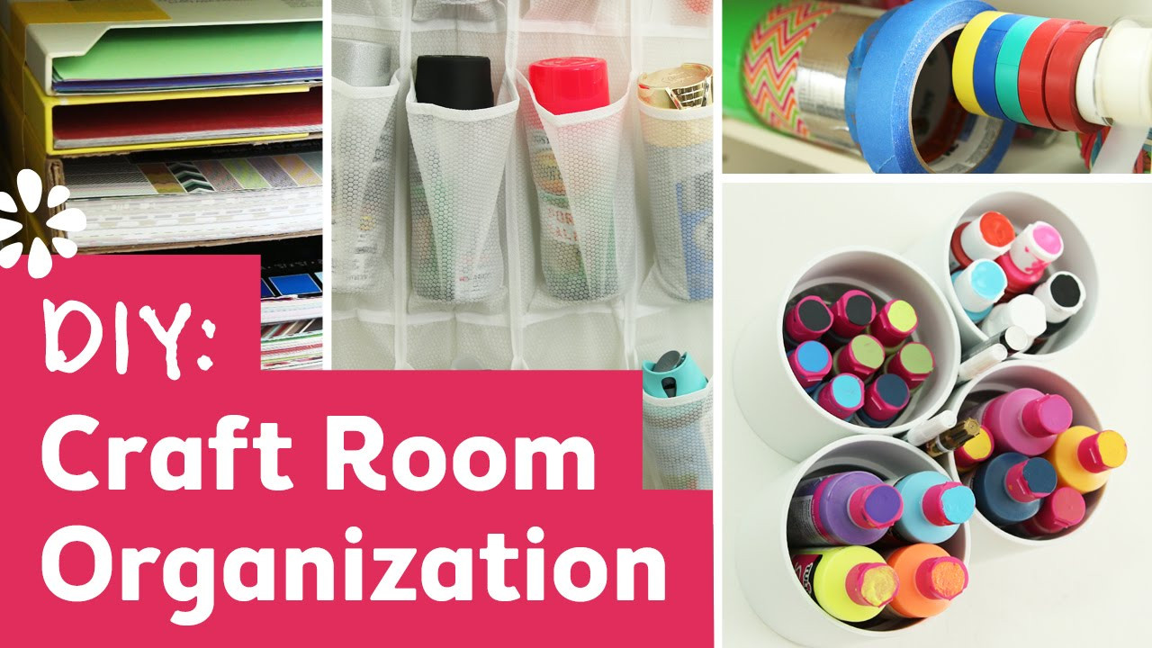 DIY Organization Room
 DIY Craft Room Organization Ideas