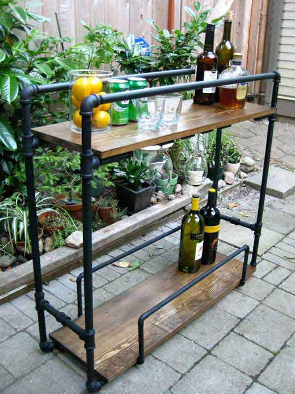 DIY Outdoor Bars
 26 Creative and Low Bud DIY Outdoor Bar Ideas