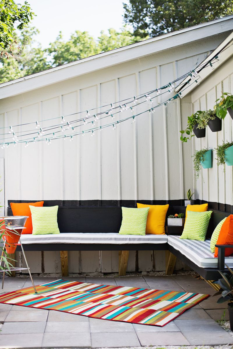 DIY Outdoor Chair Cushions
 Make Your Own Outdoor Cushions A Beautiful Mess