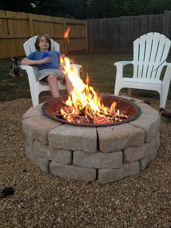 DIY Outdoor Firepit
 35 DIY Fire Pit Ideas Hative