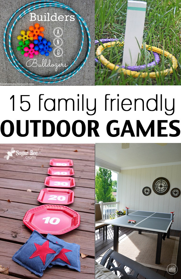 Diy Outdoor Games For Kids
 15 family friendly outdoor games