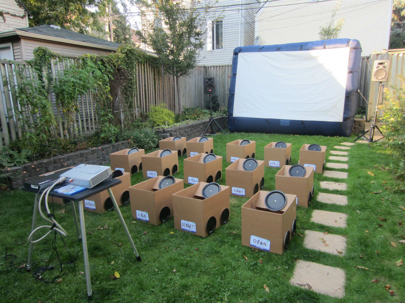 DIY Outdoor Movie Theater
 10 Dream Backyards Tinyme Blog