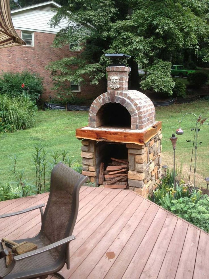 DIY Outdoor Oven
 Garden Design with Brick Oven Outdoor on Pinterest Brick