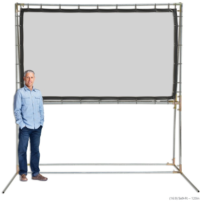 DIY Outdoor Projector Screens
 Freestanding Movie Screen Kits Outdoor Projection Screens