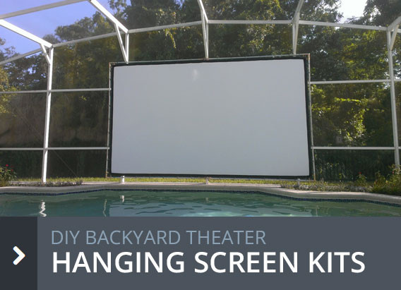 DIY Outdoor Projector Screens
 DIY Projection Screens for Backyard Theater