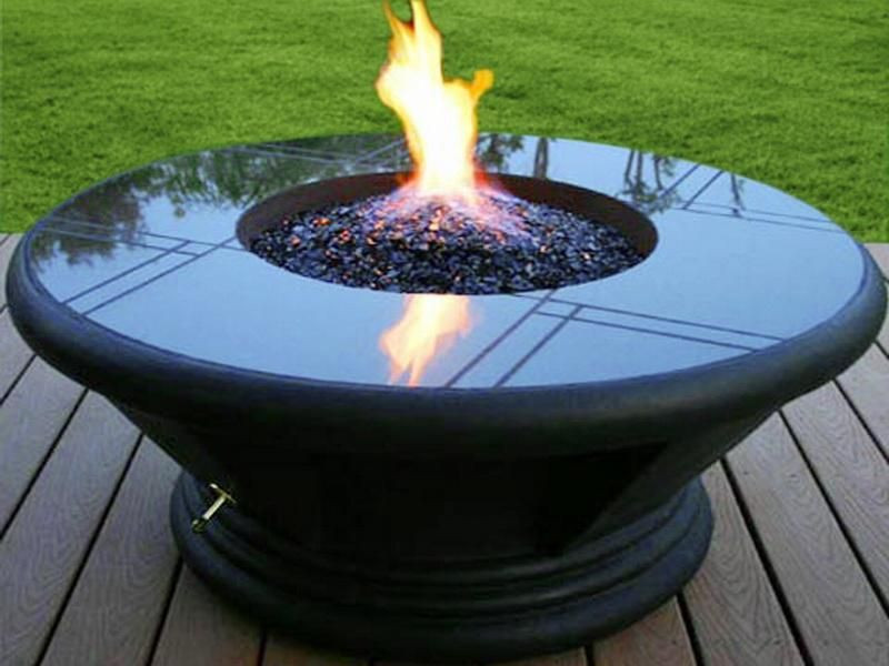 DIY Outdoor Propane Fire Pit
 Portable Propane Outdoor Fire Pit