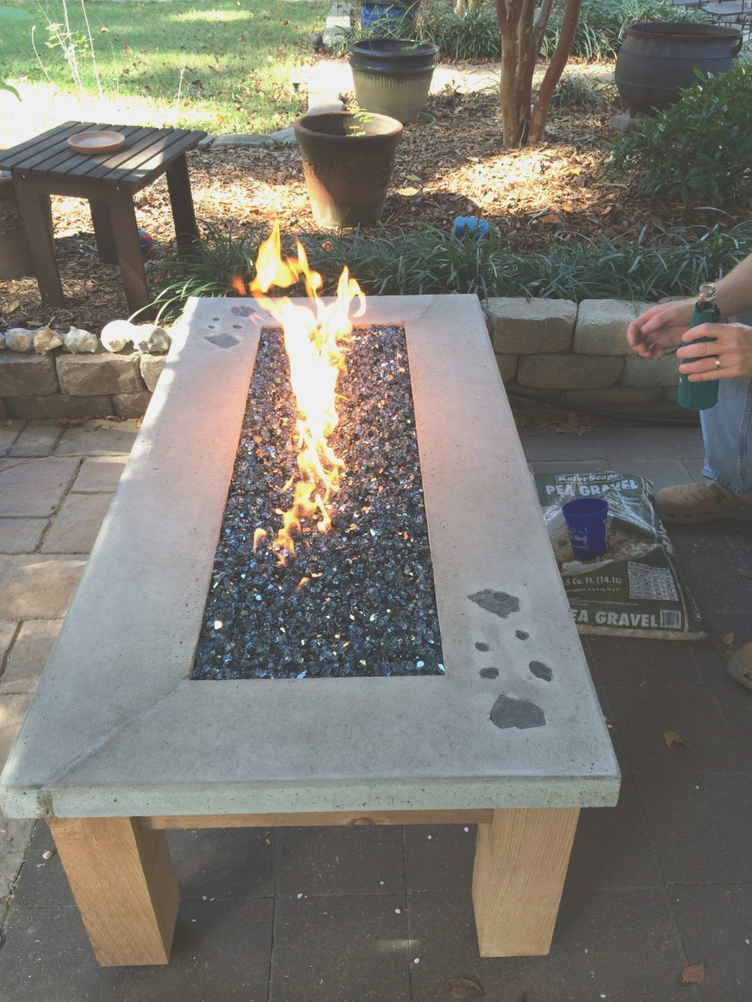 DIY Outdoor Propane Fire Pit
 Diy Propane Fire Pit – AwesHomey
