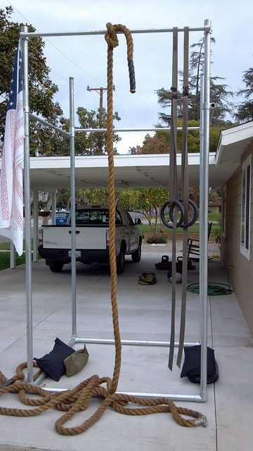DIY Outdoor Pull Up Bar
 Pin on Sports