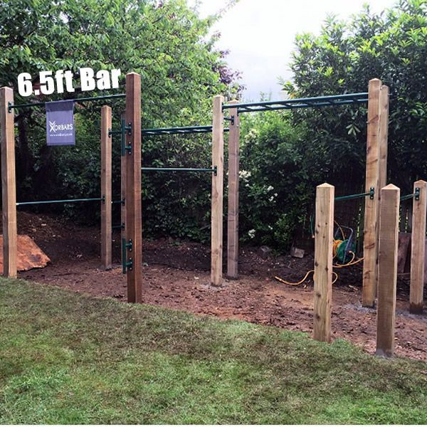 DIY Outdoor Pull Up Bar
 outdoor pull up bar long Outside Ideas