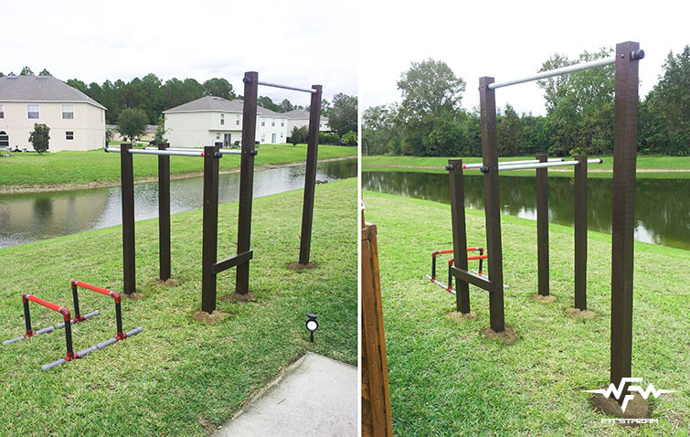 DIY Outdoor Pull Up Bar
 How to Make an Outdoor Pull up Bar and Parallel Bars DIY
