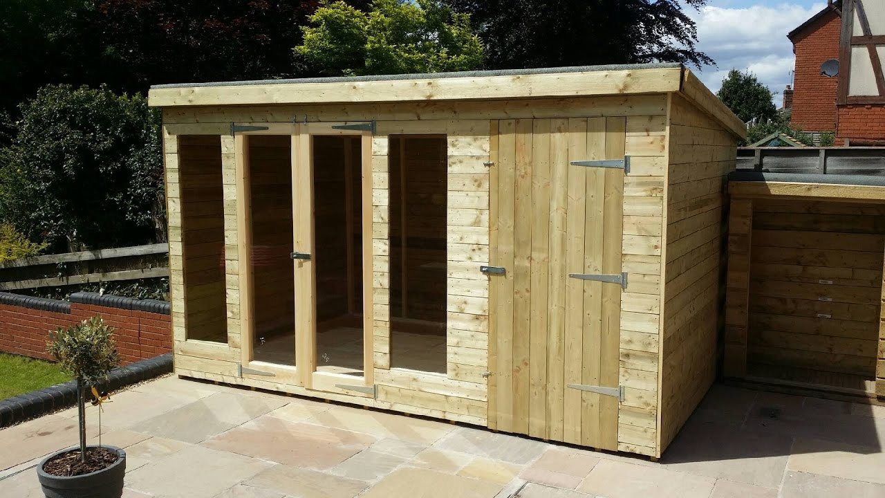 DIY Outdoor Shed
 Shed DIY How to Build a Shed House How to Build a Shed