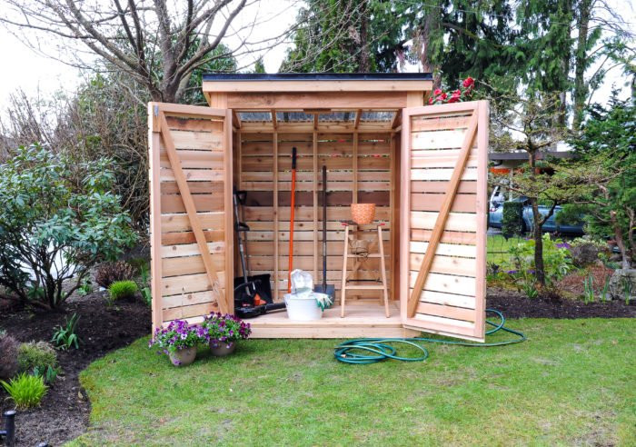 DIY Outdoor Shed
 Free Cedar Storage Shed Project Plans Real Cedar
